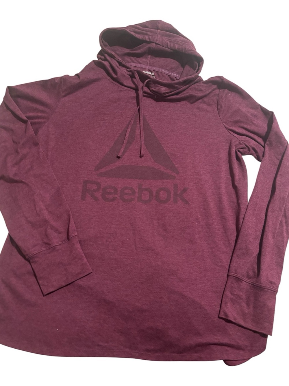 🟤🟤Reebok Men's Burgundy Pullover Hoodie